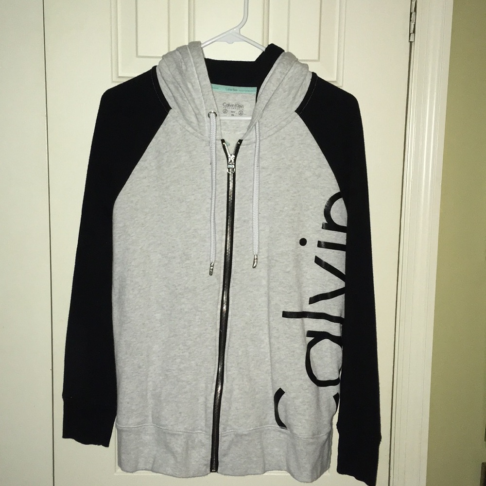 Calvin Klein zipup hoodie